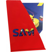 Folderbak rood SAM